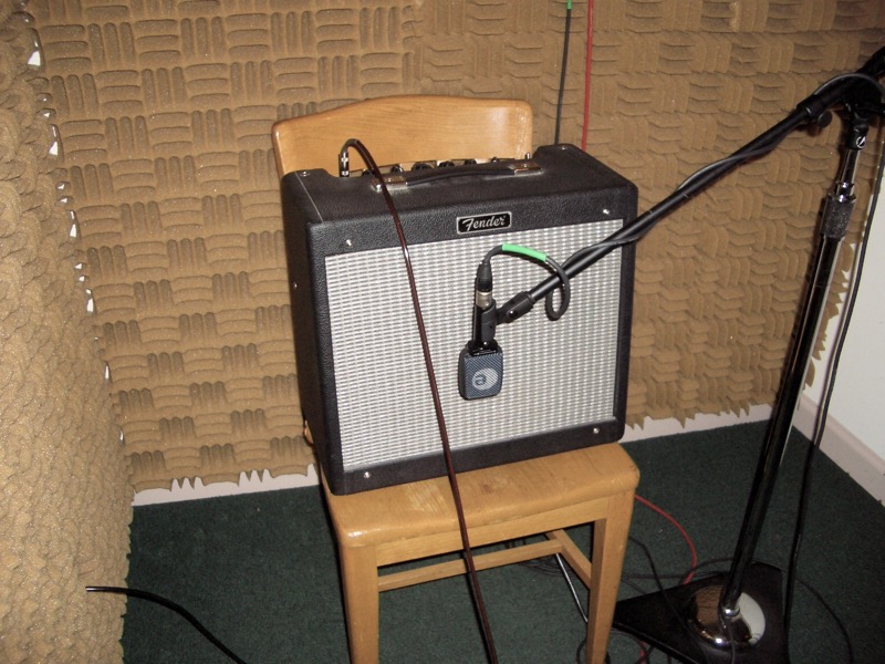 My Blues Junior Amp in the Studio circa 2007